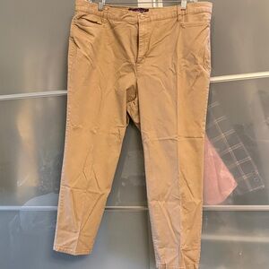Gloria Vanderbilt Men's Khaki Chinos